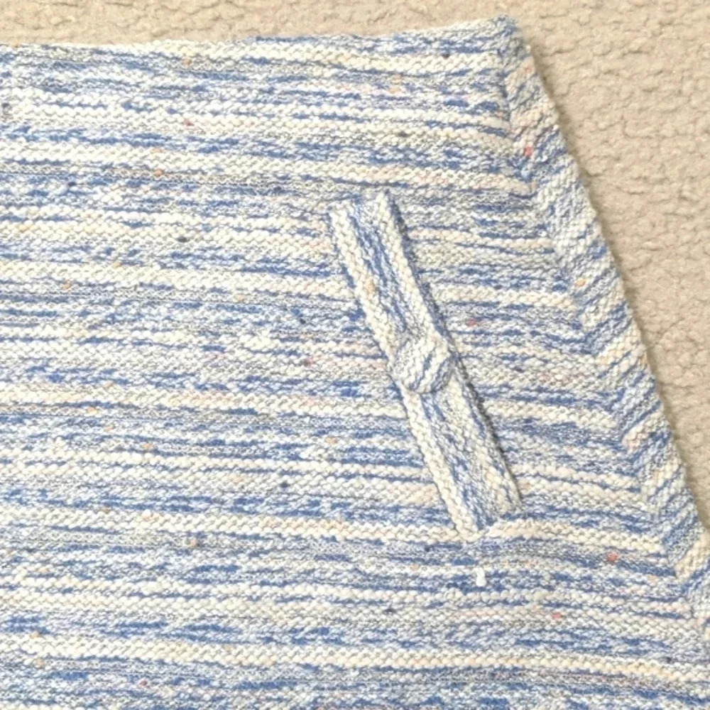 LOFT Striped Tweed Boucle Pocket Flippy Circle Skirt, Size S - Picture 7 of 13